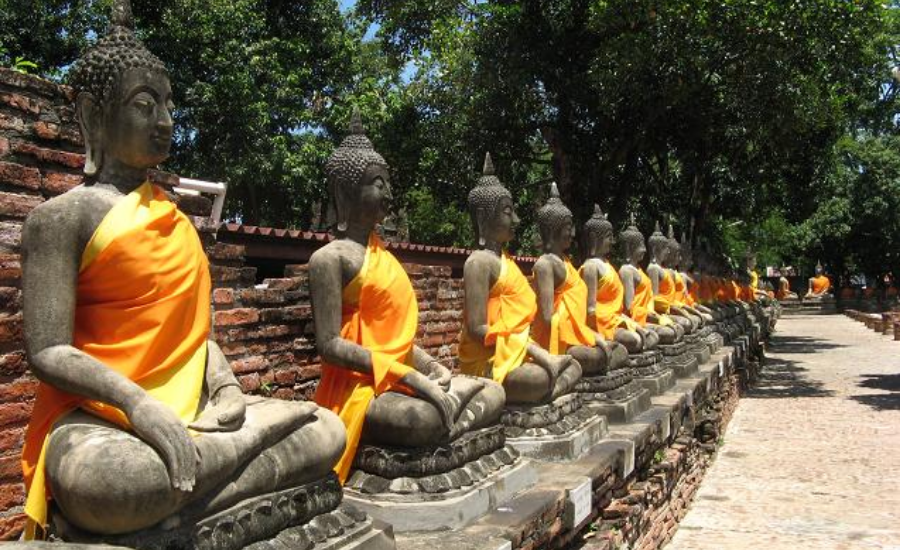 Ayutthaya est réputée pour ses temples