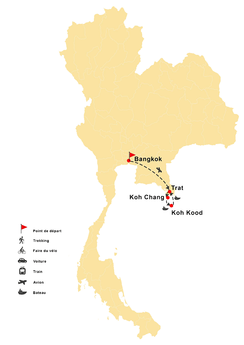 Îles exotiques de Koh Chang & Koh Kood 9 jours
