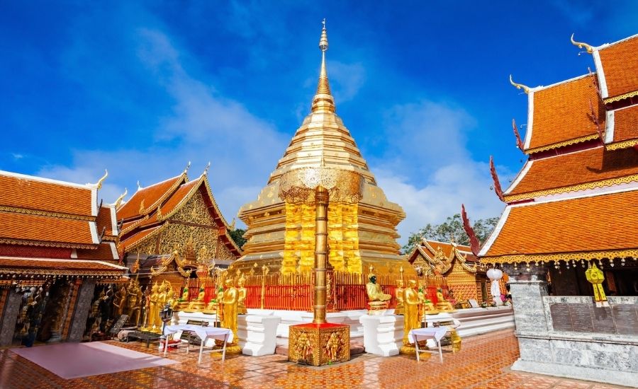 Panorama depuis le Wat Phra That Doi Suthep