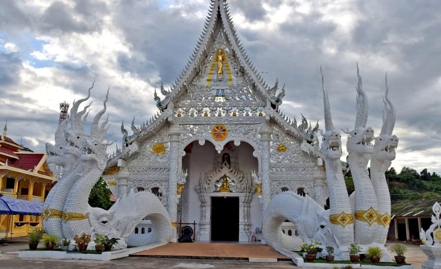 Wat Sop Ruak dans le Triangle d'Or en Thaïlande