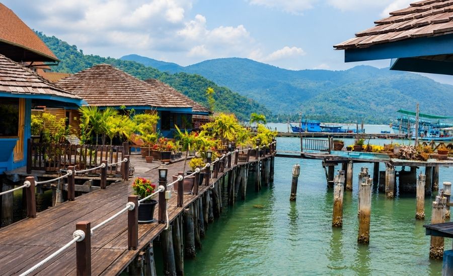 village de Bang Bao à Koh chang