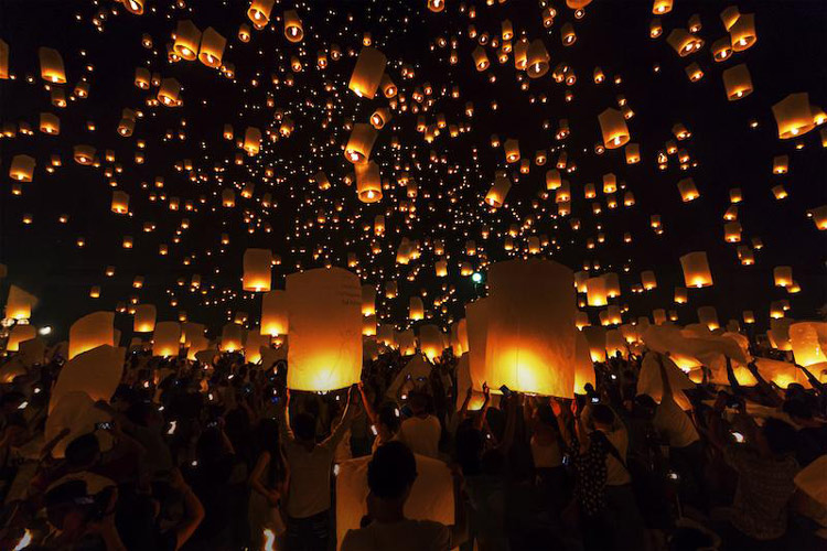 Festival en Thaïlande