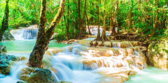 Jour 4 : Kanchanaburi – Parc national d’Erawan – Ayutthaya (B)