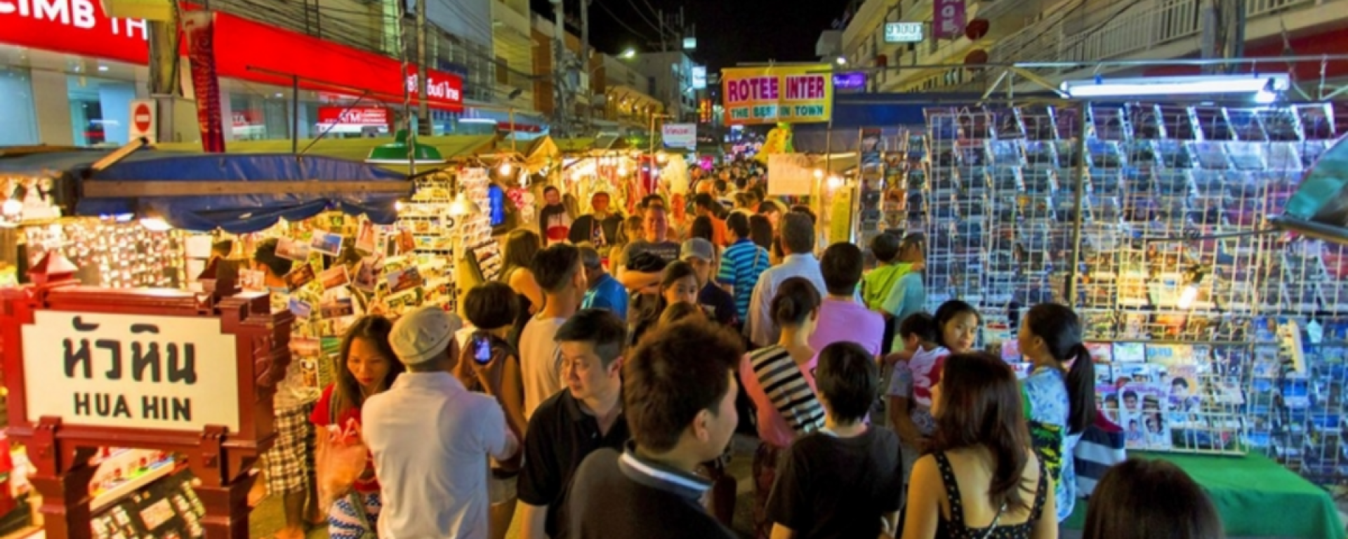 Marché nocturne de Hua Hin