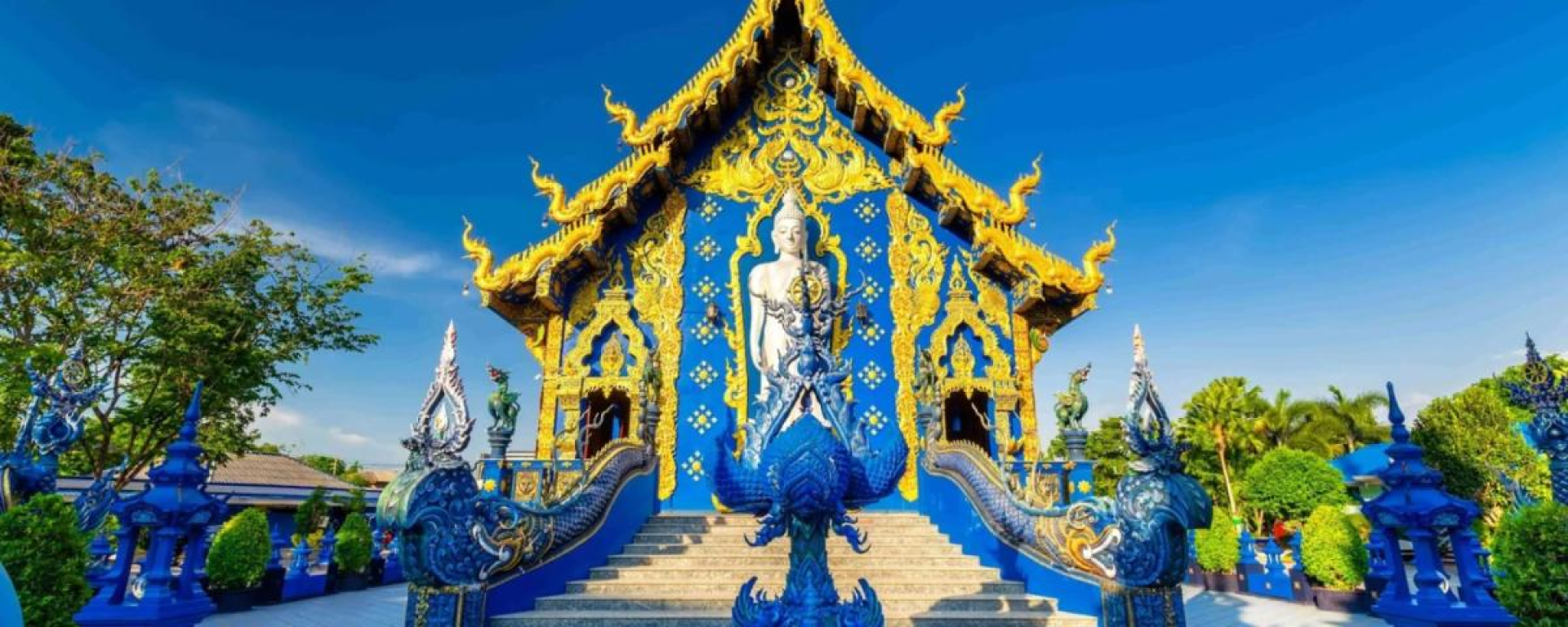 Le Wat Rong Suea Ten - Le temple bleu