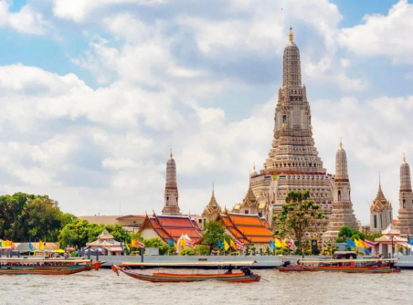 Palais Royal & Croisière de Chao Phraya - Demi journée