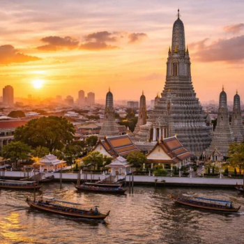 Croisière à Chao Phaya & Wat Arun en demi-journée