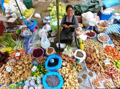 Les marchés à Chiang Saen