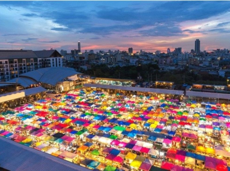 Marché de Chatuchak à Bangkok
