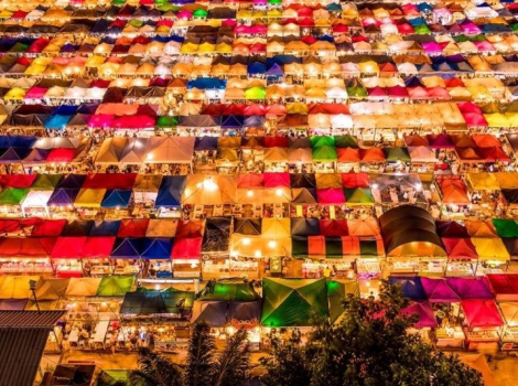 Meilleurs marchés de nuits à Bangkok