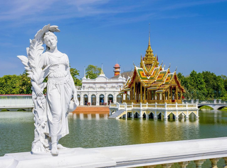 Ayutthaya & Palais royal de l'été de Bang Pa-In