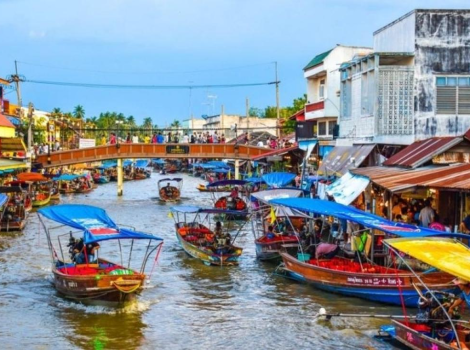 Top 3 meilleurs marchés flottants près de Bangkok