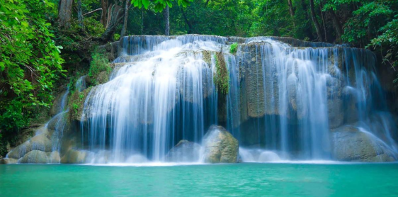 Jour 3 : Kanchanaburi - Parc national d'Erawan - Ayutthaya (B)