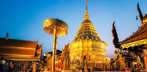 Jour 9 : Chiang Mai - Visite de la ville (B)