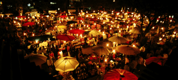 Bazar nocturne de Chiang Mai