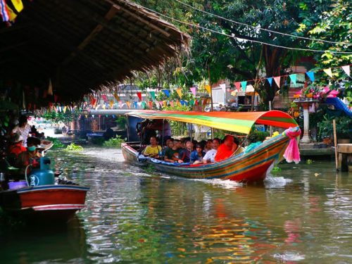 Marché flottant de Khlong Lat Mayom-2